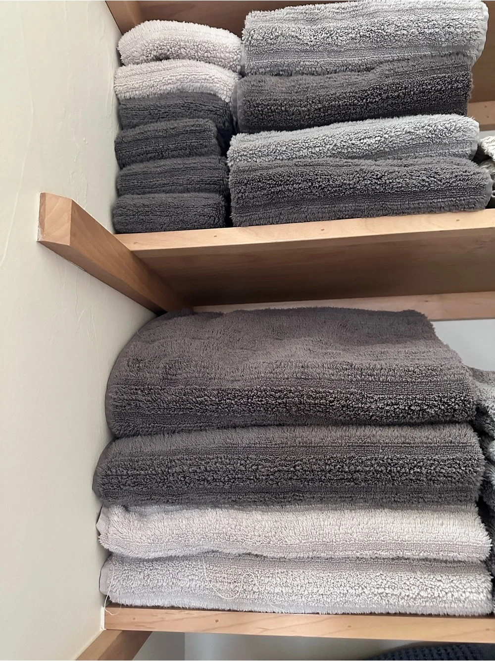 Bath, Hand, and Face Towel Set from The White Company - Neutral Tones